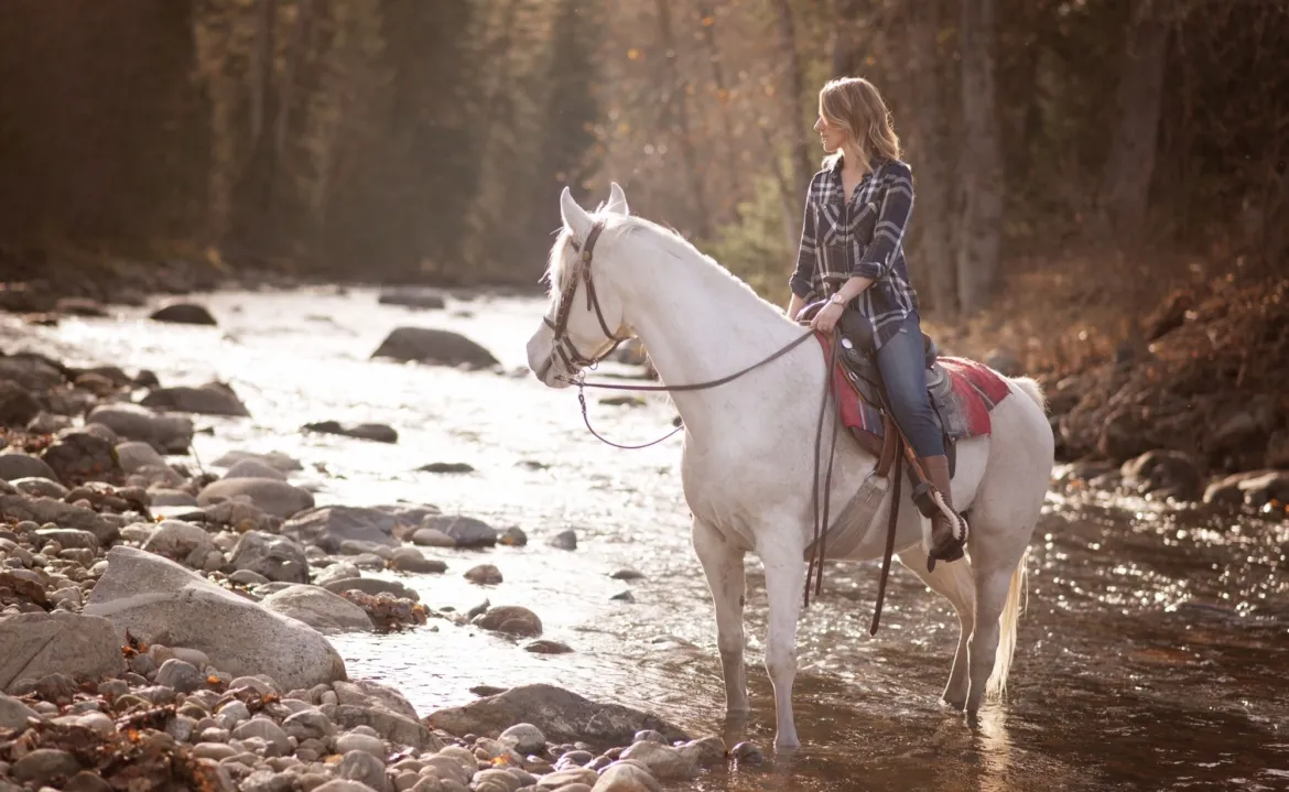 Safari to the Siwash River Outpost on horseback.