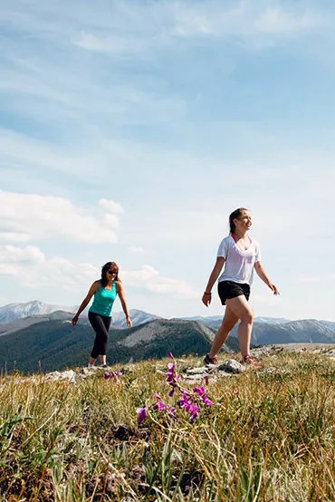 Hike in the backcountry and connect with nature in BC, Canada at our wilderness retreat and luxury ranch resort.