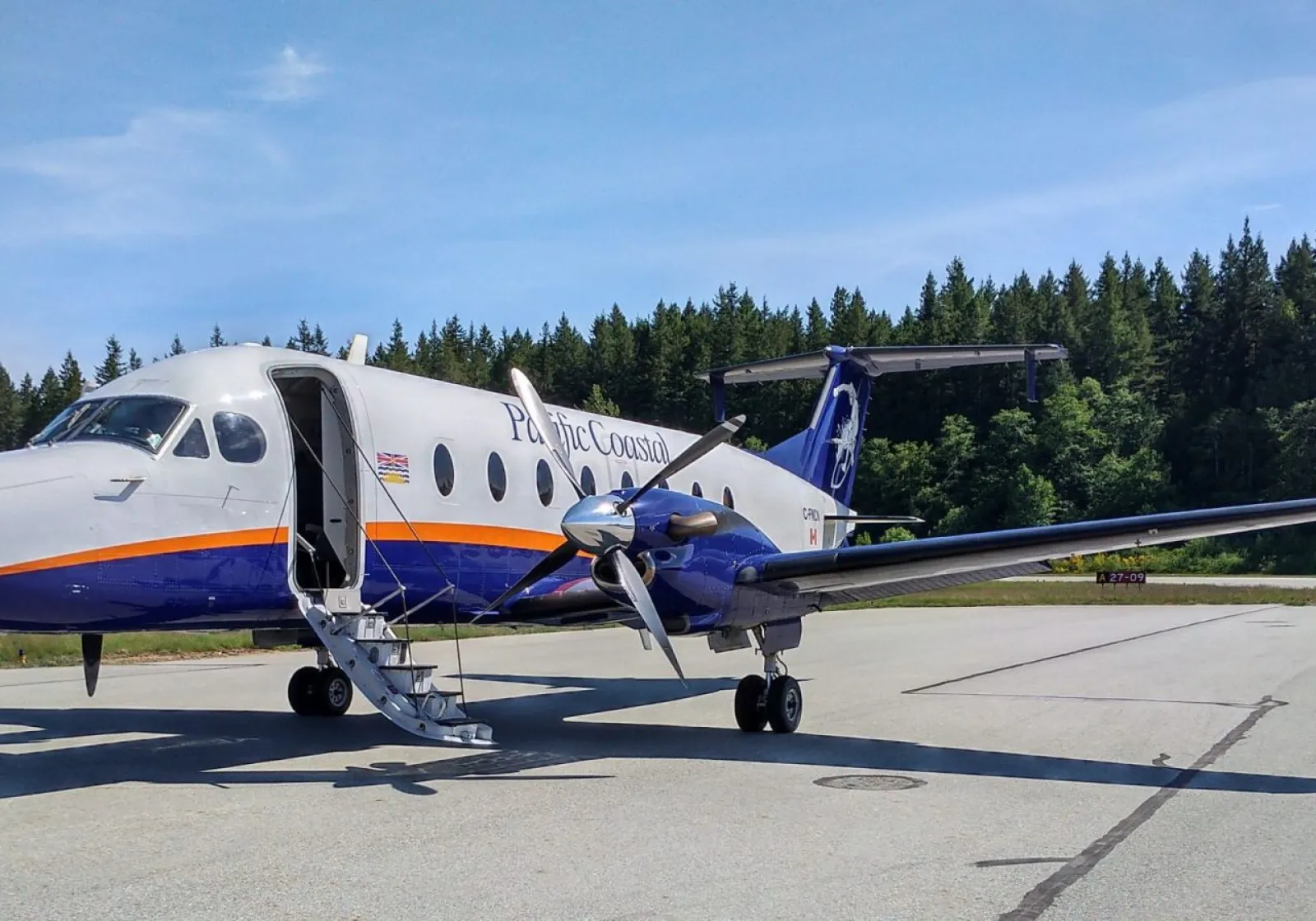 Our esteemed flight partners, Pacific Coastal Airlines