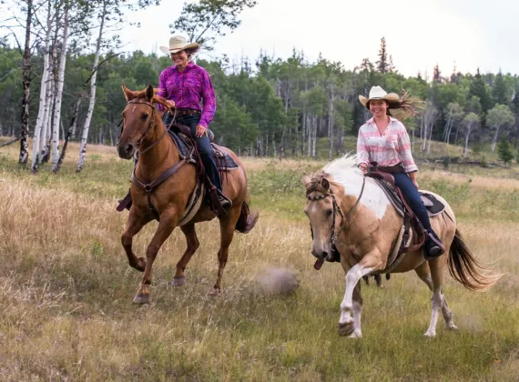 Luxury horse riding holidays at Siwash Lake Ranch