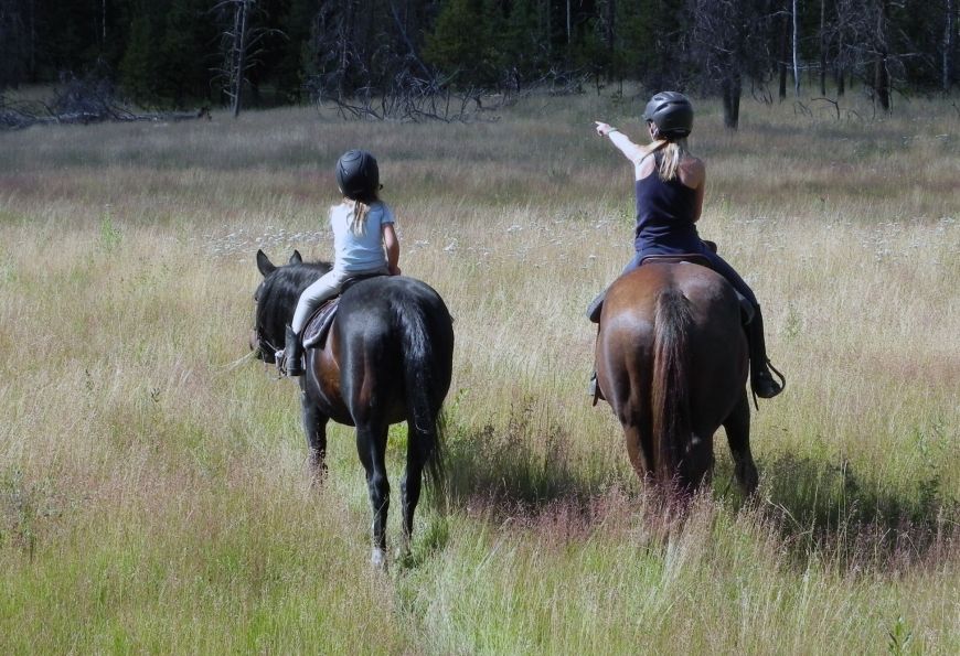 Luxury dude ranch experiences for families in a wild and beautiful remote resort hideaway