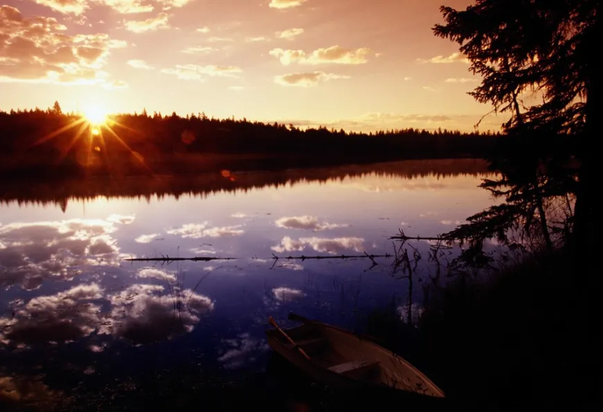 Siwash Lake Ranch - dawn
