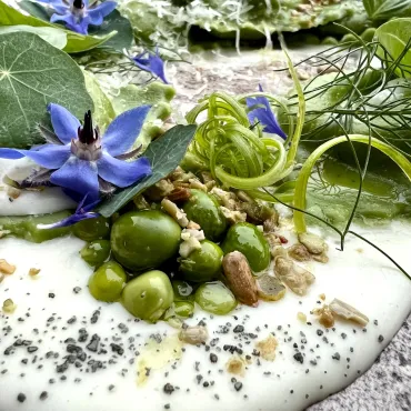 Fresh ingredinets picked same day in our ranch garden