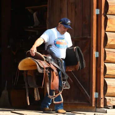 Hands-on horsemanship at the barn
