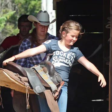 Our luxury ranch offers hands-on horsemanship adventures